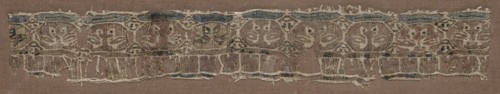 Fragment of a Tiraz-Style Textile, 1094 - 1130. Creator: Unknown.
