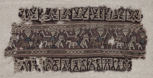 Fragment of an Ornamental Band, 800s. Creator: Unknown.