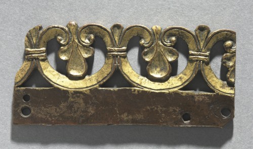 Fragment of an Ornamental Crest from a Reliquary Shrine, c. 1165-1180. Creator: Unknown.