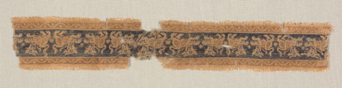 Fragment of Band or Border, 6th century. Creator: Unknown.