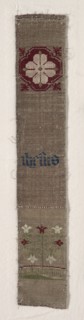 Fragment of Border, 1300s - 1400s. Creator: Unknown.