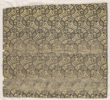 Fragment of Spitalfields Silk, 1800s. Creator: Unknown.