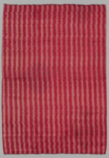 Fragment of Striped Panel, 1800s - early 1900s. Creator: Unknown.