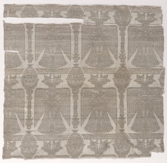 Fragment with Double-Headed "Simurgh"-Eagles, 900s - 1000s. Creator: Unknown.