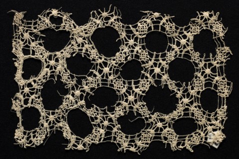 Fragment with Wide Circular Pattern, 16th-17th century. Creator: Unknown.