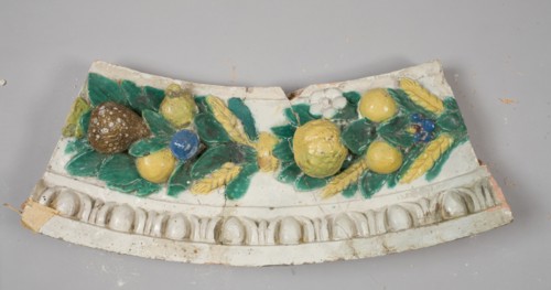 Fragment, c. 1900-1910. Creator: Benedetto Buglioni (Italian, 1461-1521).