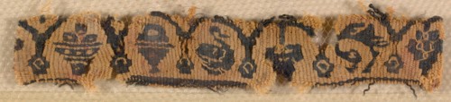 Fragment, Sleeve Ornament from a Tunic, 500s - early 600s. Creator: Unknown.