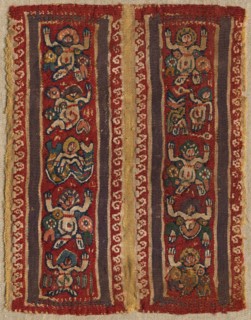 Fragment, Sleeve Ornament of a Tunic, 400s - 600s. Creator: Unknown.