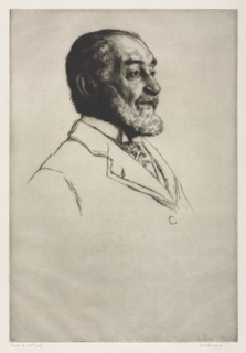 Frederick Harrison, 1914. Creator: William Strang (British, 1859-1921).