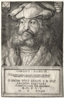 Frederick the Wise, Elector of Saxony, 1524. Creator: Albrecht Dürer (German, 1471-1528).