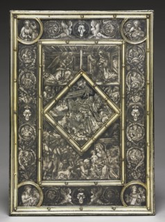 Front Cover for a Gospel Book of French Cardinal Jean La Balou (1421-1491), c. 1467-1468. Creator: Unknown.