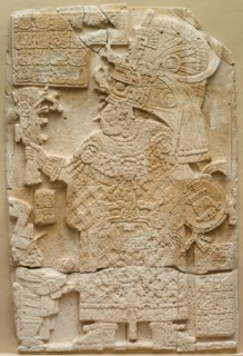 Front Face of a Stela (Free-standing Stone with Relief), 692. Creator: Unknown.