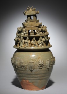 Funerary Urn (Hunping), late 200s. Creator: Unknown.