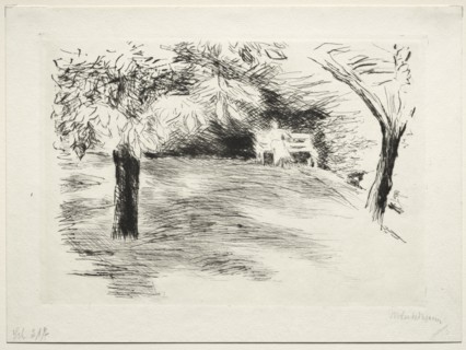 Garden in Wannsee, Germany. Creator: Max Liebermann (German, 1847-1935).