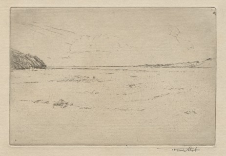 Gathering the Flock on Maxwellbank, No. 2, 1892. Creator: Frank Short (British, 1857-1945).