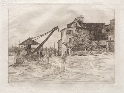 Gaube, 1879. Creator: Otto H. Bacher (American, 1856-1909).