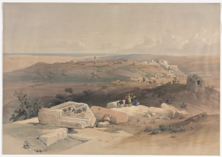Gaza, 1839. Creator: David Roberts (British, 1796-1864).