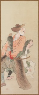 Genre Figures, c. 1816. Creator: Tatabe Socho (Japanese, 1760-1814).