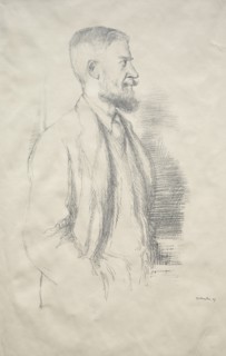 George Bernard Shaw, 1897. Creator: William Rothenstein (British, 1872-1945).