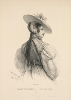 Go Your Way (Passez VotChemin) , 1833. Creator: Henri Grevedon (French, 1776-1860); Rittner & Goupil, Paris.