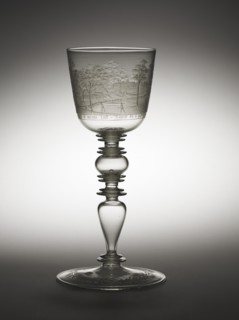 Goblet, c. 1680. Creator: Hermann Schwinger (German, 1640-1683).