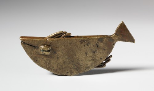 Gold Weight: Fish, 1800s. Creator: Unknown.