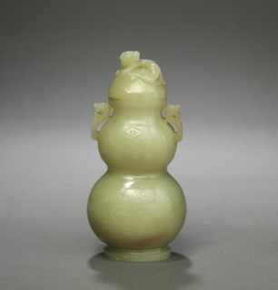Gourd-Shaped Vase, late 1700s. Creator: Unknown.