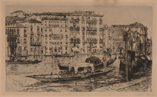 Grand Canal, Venice, 1889. Creator: Frank Duveneck (American, 1848-1919); Frederick Keppel.