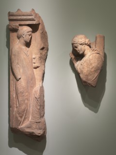 Grave Stela, 400-350 BC. Creator: Unknown.