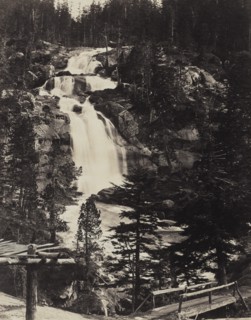 Great Upper Waterfall, High Alps, c. 1862. Creator: Louis-Alphonse Davanne (French, 1824-1912).