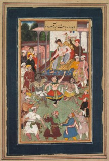 Grotesque Dancers Performing, c.1600. Creator: Unknown.