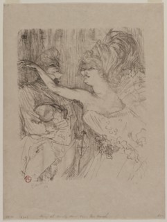 Guy and Mealy, in "Paris qui Marche", 1898. Creator: Henri de Toulouse-Lautrec (French, 1864-1901).