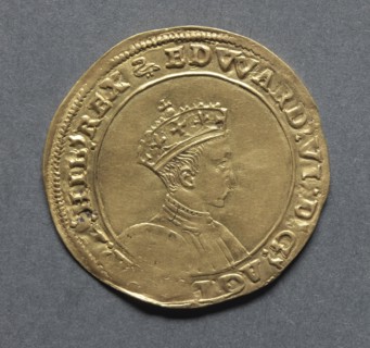 Half Sovereign (obverse), 1549-1550. Creator: Unknown.