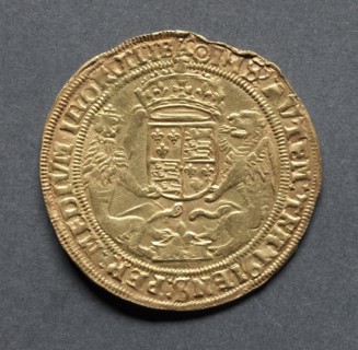 Half Sovereign (reverse), 1544-1547. Creator: Unknown.