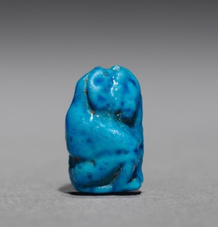 Hamadryas Baboon Amulet, 1540-1069 BC. Creator: Unknown.