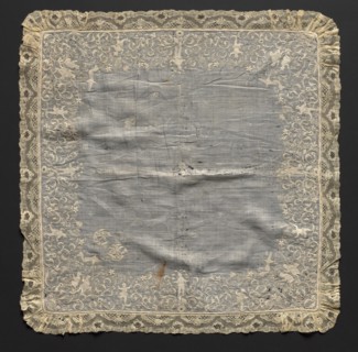 Handkerchief, 1700s. Creator: Unknown.