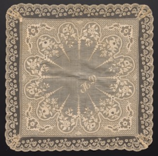 Handkerchief, 1800s. Creator: Unknown.