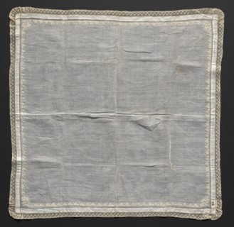 Handkerchief, 1800s. Creator: Unknown.