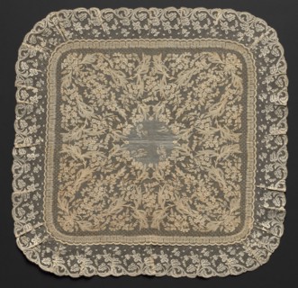 Handkerchief, 1800s. Creator: Unknown.