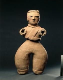 Haniwa Figure of a Female, c. 500s. Creator: Unknown.