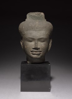 Head of a Follower of Shiva, 900s. Creator: Unknown.