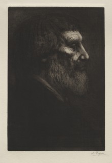 Head of a Man. Creator: Alphonse Legros (French, 1837-1911).