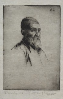 Head of a Man. Creator: Alphonse Legros (French, 1837-1911).