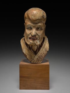 Head of a Patriarch, Ming dynasty (1368-1644) or earlier. Creator: Unknown.
