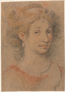 Head of a Woman, 1600s. Creator: Anonymous.