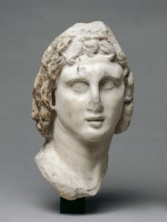 Head of Alexander the Great, 3rd Century BC. Creator: Unknown.