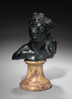 Head of the Little Martyr, c. 1880 - 1885. Creator: Auguste Rodin (French, 1840-1917).
