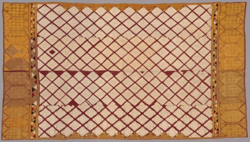Head Shawl ("Phulkari"), 1800s. Creator: Unknown.