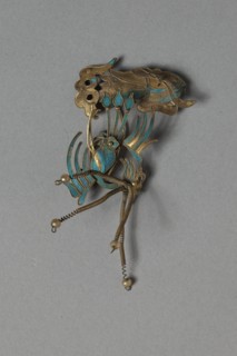 Headdress Ornament, 1700s or 1800s. Creator: Unknown.