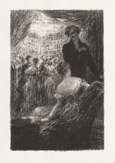 Hector Berlioz, sa vie et ses oevres: Symphonie Fantastique-- Un bal. Creator: Henri Fantin-Latour (French, 1836-1904).